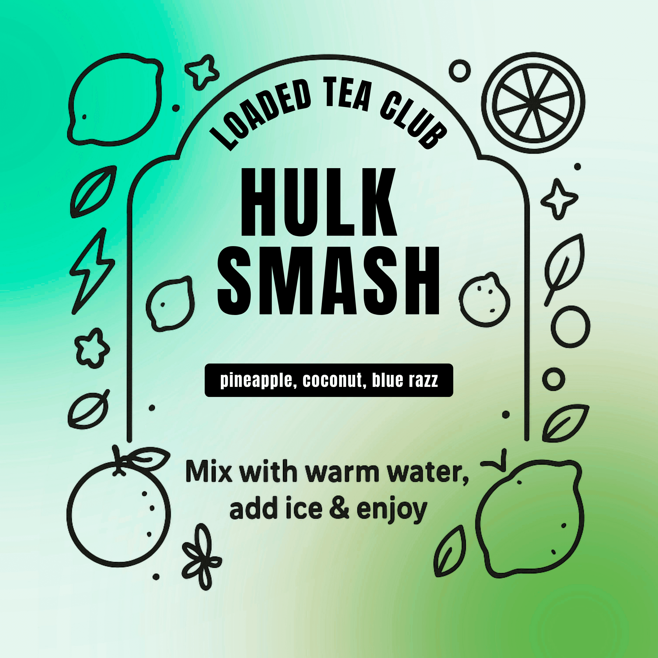 Hulk Smash - Loaded Tea Single Serve Packet