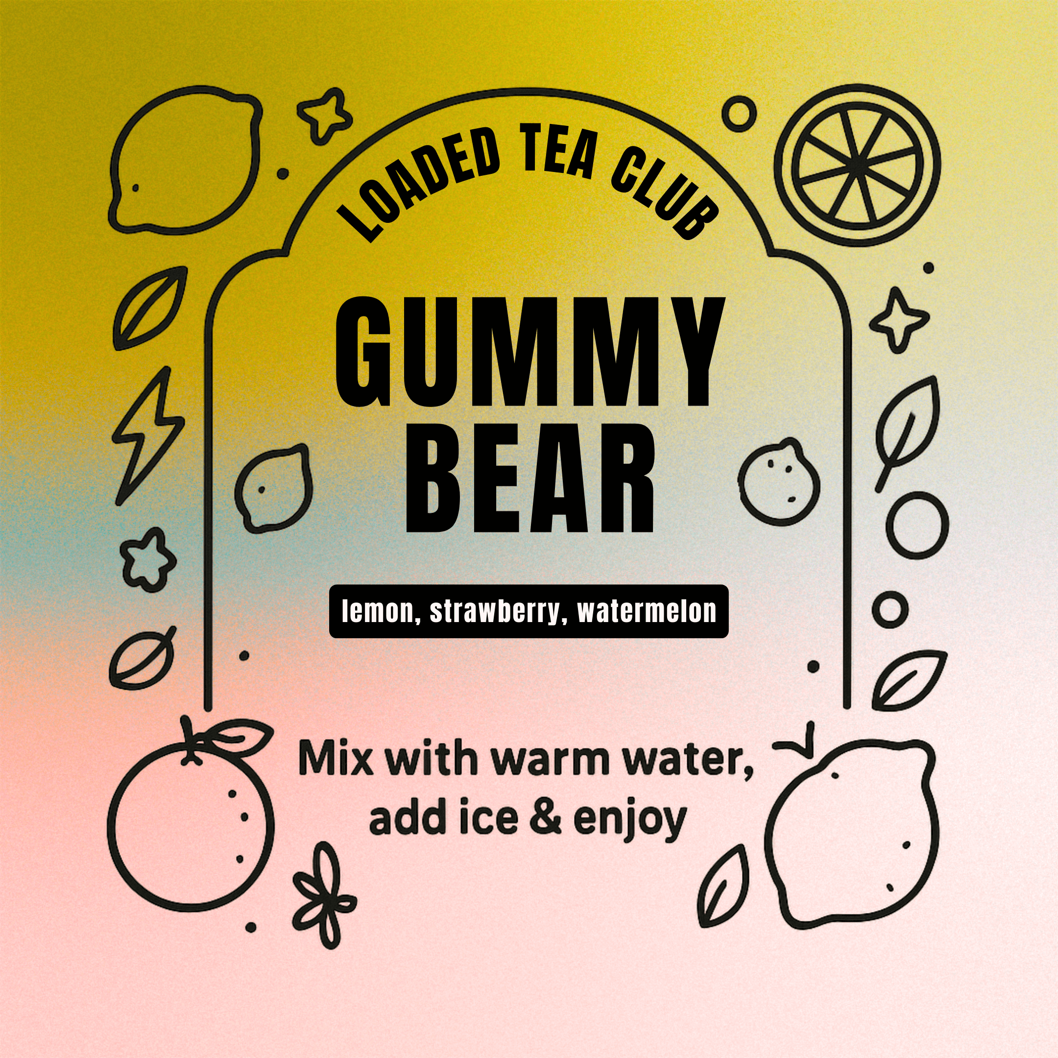 Gummy Bear - Loaded Tea Single Serve Packet