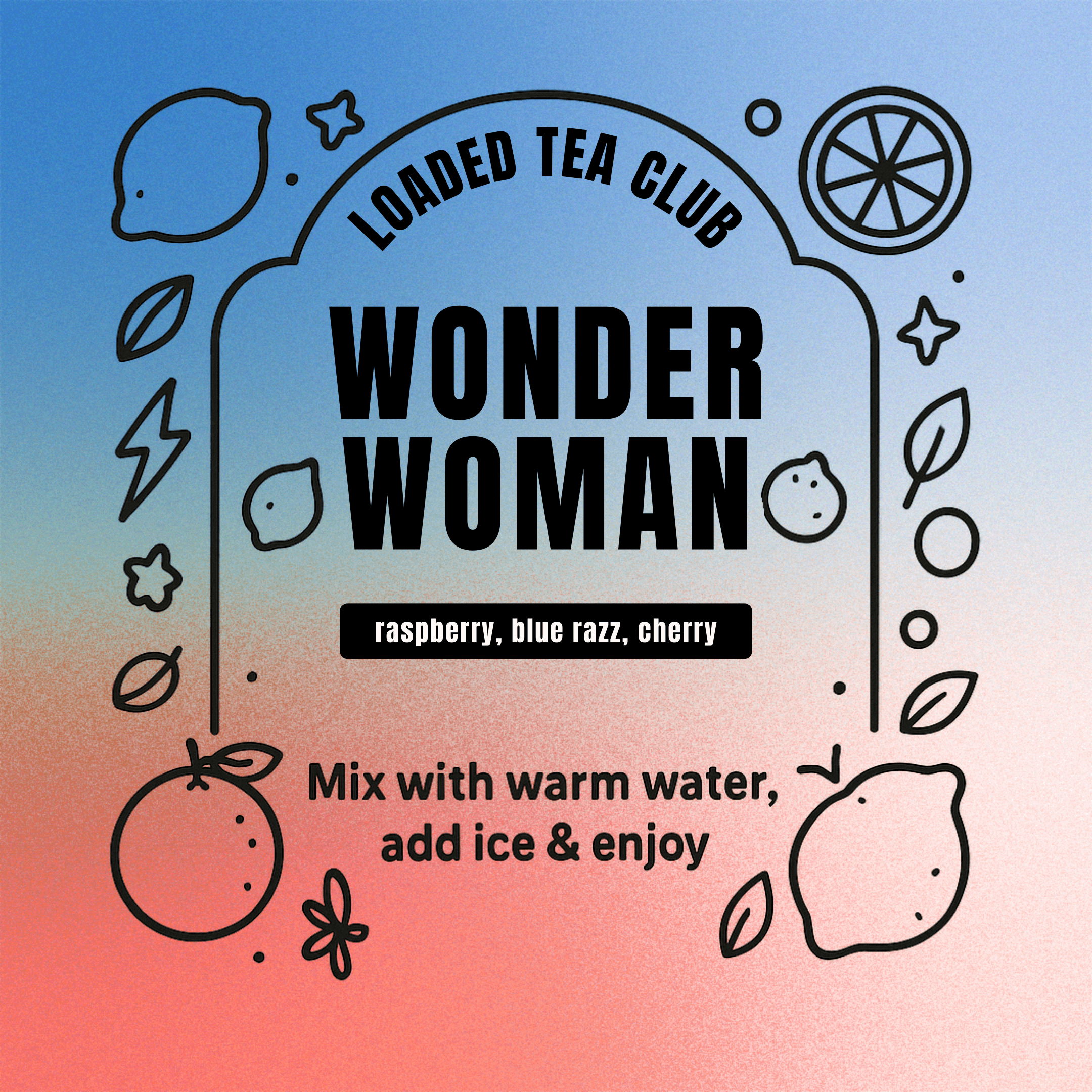 🔥 Wonder Woman - Loaded Tea Single Serve Packet
