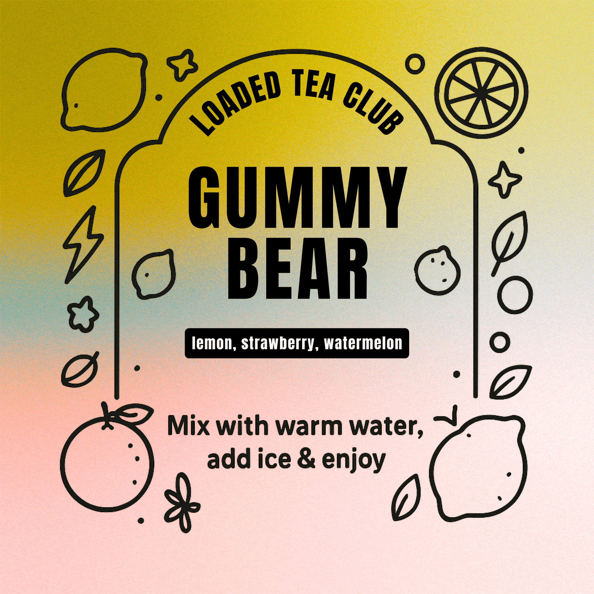 Gummy Bear - Loaded Tea Single Serve Packet