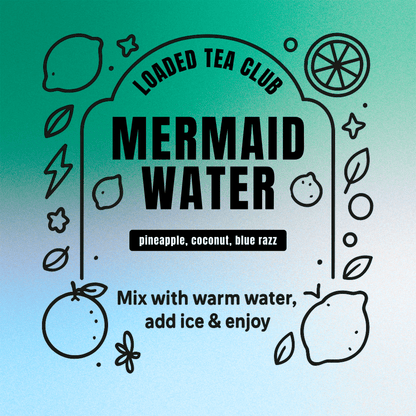 🔥 Mermaid Water - Loaded Tea Single Serve Packet