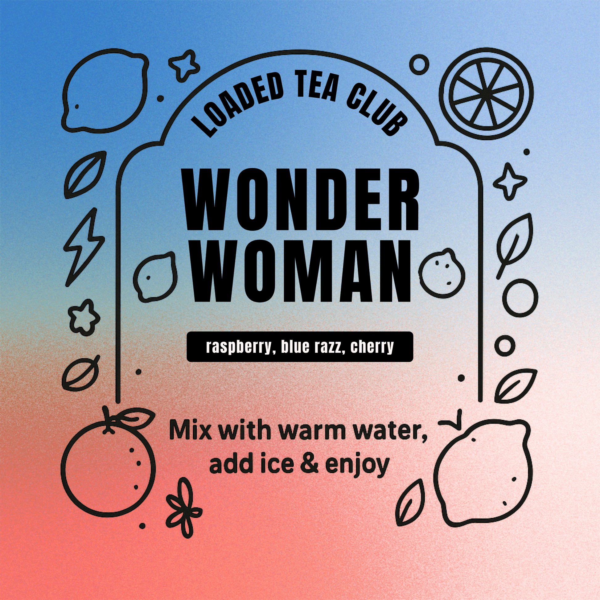 🔥 Wonder Woman - Loaded Tea Single Serve Packet